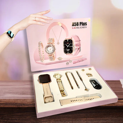 SmartWatch A58 Plus + Set de joyas